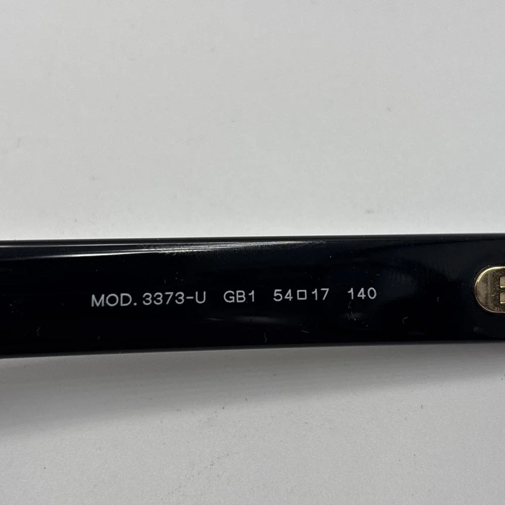Versace Eyeglasses Frames MOD.3373-U GB1 Shiny Black Cat Eye 54-17-140mm #455